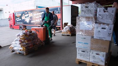 В Ужгород доправили гуманітарну допомогу з Німеччини В Ужгород доправили гуманітарну допомогу з Німеччини