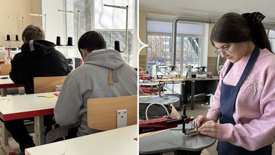Кропивницький міжшкільний ресурсний центр. Заняття з трудового навчання