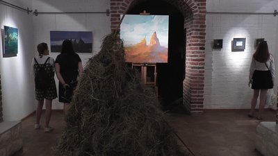 Копички Ореста Кузіва. У Франківську художник відкрив п'яту персональну виставку