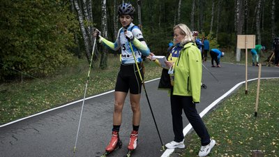 Оксана Хвостенко на Гонці чемпіонів Оксана Хвостенко на Гонці чемпіонів