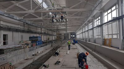 Трамвайне депо на вулиці Промисловій реконструювали на 80 відсотків