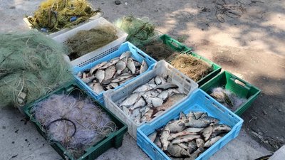 На Черкащині у заказнику знайшли браконʼєрські сітки