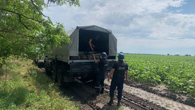 На Одещині знищили снаряди часів Другої світової війни На Одещині знищили снаряди часів Другої світової війни