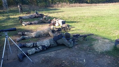 На Сумщині тривають навчання снайперів