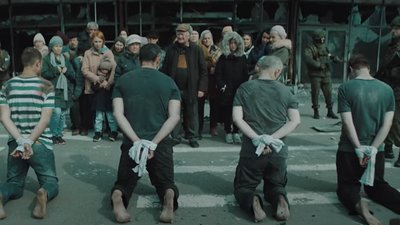 У Києві презентували трейлер фільму "Буча" про події під час окупації міста У Києві презентували трейлер фільму "Буча" про події під час окупації міста
