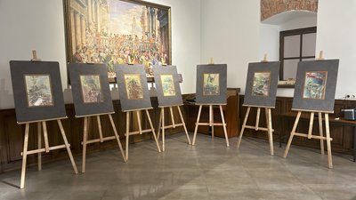 На Рівненщині презентували першу в Україні виставку картин про інженерні війська На Рівненщині презентували першу в Україні виставку картин про інженерні війська