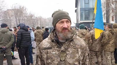 "Він завжди був попереду". У Тернополі попрощалися з командиром роти "Він завжди був попереду". У Тернополі попрощалися з командиром роти
