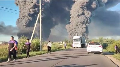 Пожежа на складі Wildberries