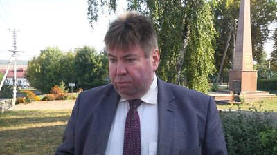Помічник народного депутата Олександр Сніховський, 3 жовтня 2023. Фото: Суспільне Хмельницький