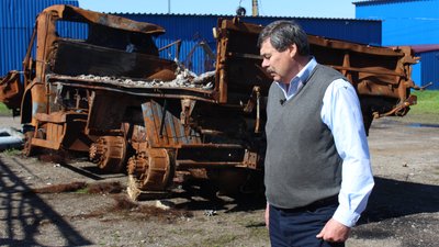 "У всі склади були влучання": як агрофірма у Борщівці на Харківщині відновлюється після окупації та катувань
