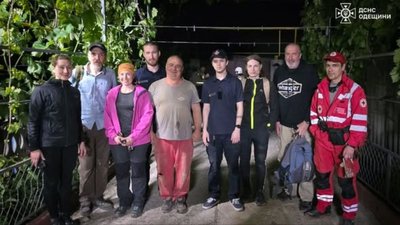 ДСНС Одещини, катакомби в Усатовому