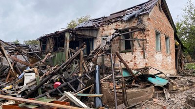 Наслідки обстрілу Костянтинівки 8 жовтня 2023 року