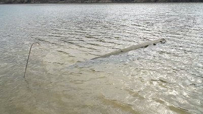 У Запоріжжі з Дніпра дістали фрагмент судна, якому до 300 років У Запоріжжі з Дніпра дістали фрагмент судна, якому до 300 років