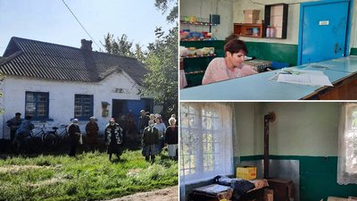 У селі на Кіровоградщині протестували проти закриття поштового відділення
