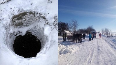 Ночував на дні: на Рівненщині жінка з сином знайшли зятя в лісовому колодязі