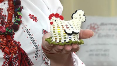 У Житомирі майстриня Ганна Івченко презентувала авторські писанки У Житомирі майстриня Ганна Івченко презентувала авторські писанки