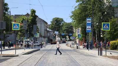 Одна з вулиць міста Львова