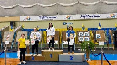 Сум'яни здобули повний комплект медалей чемпіонату України зі стрільби з лука