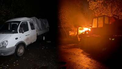 Атака на енергетиків: дрон влучив, коли енергетики з Бахмача приїхали на допомогу