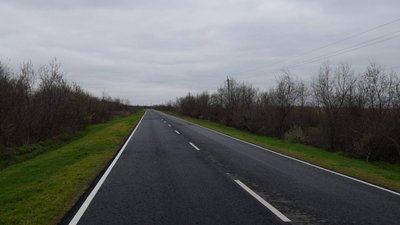 Ділянка дороги Т1607 між Кілією та Вилкове, яку відкрили напередодні Різдва у 2025 році