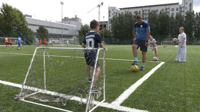 ампфутбол, діти, тренер