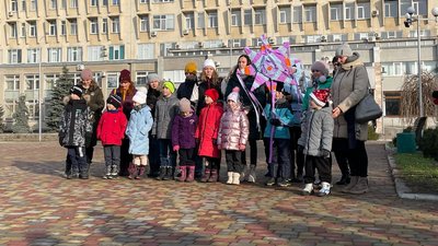 Вогонь Миру передали пластуни Вогонь Миру передали пластуни