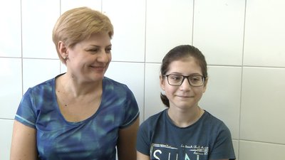 Наталя Онуфрієва, мати дівчинки із муковісцидозом Наталя Онуфрієва, мати дівчинки із муковісцидозом