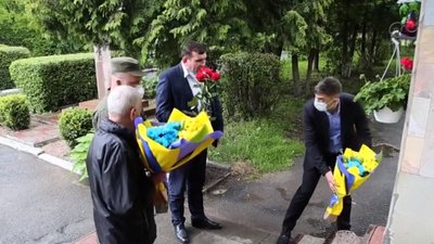 У Тернополі вшанували пам'ять загиблого майора Нацгвардії Віталія Куриловича У Тернополі вшанували пам'ять загиблого майора Нацгвардії Віталія Куриловича
