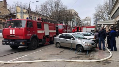 У центрі Одеси зайнявся готель: ніхто не травмувався
