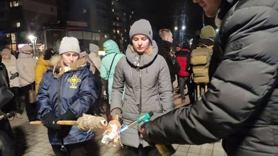 У Тернополі проходить смолоскипна хода пам'яті Степана Бандери У Тернополі проходить смолоскипна хода пам'яті Степана Бандери
