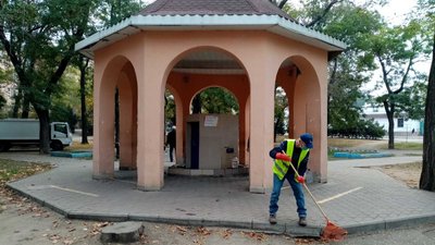 бювет у сквері Мечникова