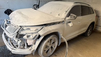 побите авто, наслідки обстрілів, Дніпропетровщина