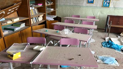 Як відновлюють пошкоджені обстрілами заклади освіти на Миколаївщині