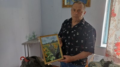 Вітчим загиблого бійця Степан Сикліцький Вітчим загиблого бійця Степан Сикліцький