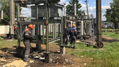 На Харківщині відновили електропостачання в деокупованій Вільхівці