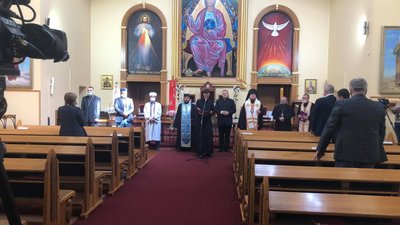 У Запоріжжі провели міжконфесійну молитву У Запоріжжі провели міжконфесійну молитву