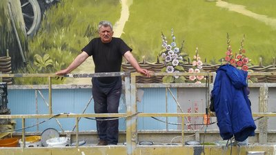 У Луцьку створюють мурал з портретом Гулака-Артемовського та ілюстрацією його опери У Луцьку створюють мурал з портретом Гулака-Артемовського та ілюстрацією його опери