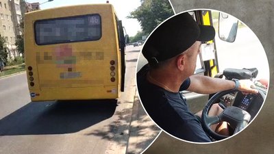 Маршрутка, водій, Франківськ