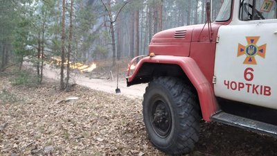 Півтори доби тернопільські рятувальники допомагали гасити лісові пожежі на Житомирщині Півтори доби тернопільські рятувальники допомагали гасити лісові пожежі на Житомирщині