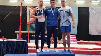 Черкаські гімнасти стали призерами міжнародних змагань Черкаські гімнасти стали призерами міжнародних змагань