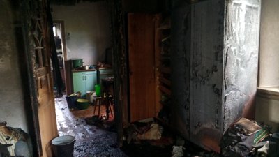 Будинок після пожежі