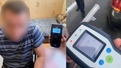 Понад 18 разів вище норми: у Кременчуці затримали п'яного водія з 3,68 проміле