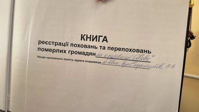 Реєстр поховань та перепоховань на кладовищі "Нове" у Рівному