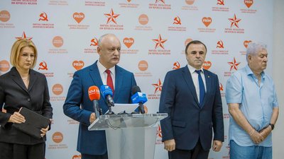 Ірина Влах, Ігор Додон, Василе Тарлев і Володимир Воронін