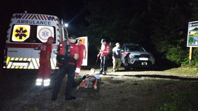 На гірському маршруті гори Круглий Явірник на Івано-Франківщині травмувалися турист Вінницької області На гірському маршруті гори Круглий Явірник на Івано-Франківщині травмувалися турист Вінницької області
