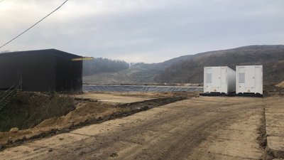 На Грибовицький полігон прибули два модулі станції очистки фільтратів