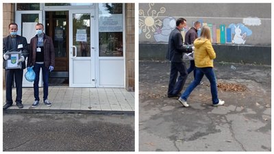 Місцеві вибори-2020 на Запоріжжі - як вібувається голосування Місцеві вибори-2020 на Запоріжжі - як вібувається голосування