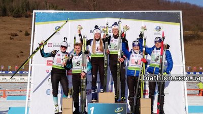 Українські біатлоністи фінішували в топ-3 на Кубку IBU