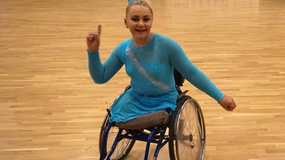 Коростенка Софія Науменко посіла перше місце на Міжнародному чемпіонаті з танців на візках у Франкфурті-на-Майні