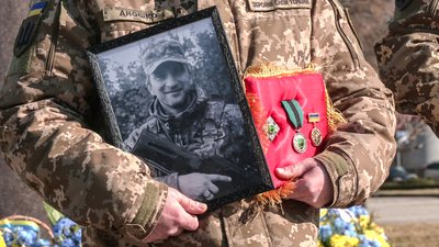 Прощання з військовим Ігорем Козодієм